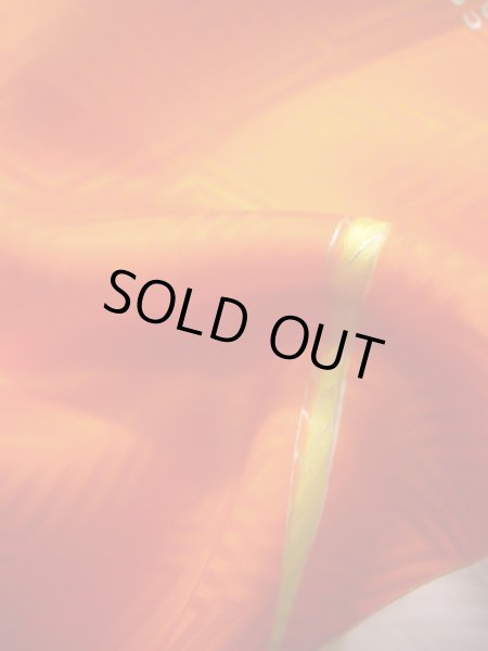 画像20: J1104M  子供用 女性用着物 花車柄 化繊   赤, ぼたん 【中古】 【USED】 【リサイクル】 ★★★★☆ (20)