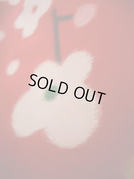 画像11: J1104Y  子供用 女性用着物 J1104Xとセット シルク（正絹）   赤, 花 【中古】 【USED】 【リサイクル】 ★★☆☆☆ (11)