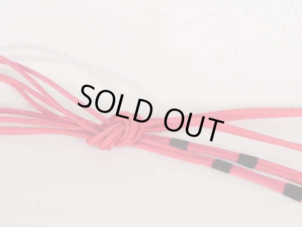 画像3: J1108XH 帯締め 平組 女性用着物 シルク(正絹) 淡い  赤    【中古】 【USED】 【リサイクル】 ★★★☆☆ (3)