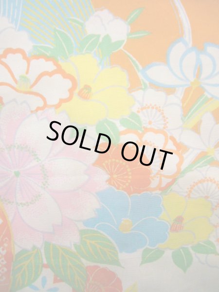 画像17: J1111S  襦袢 女性用着物 本、杜若、毬柄 シルク(正絹)   ピンク, ぼたん 【中古】 【USED】 【リサイクル】 ★★★☆☆ (17)