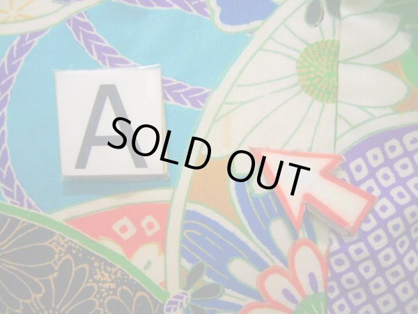 画像16: J1111V  襦袢 女性用着物  モスリン   マルチカラー, 菊 【中古】 【USED】 【リサイクル】 ★☆☆☆☆ (16)