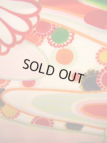 画像7: J1111W  子供用 女性用着物  シルク(正絹) 淡い 薄い ピンク, 花 【中古】 【USED】 【リサイクル】 ★★☆☆☆ (7)