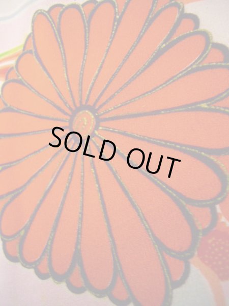 画像11: J1111W  子供用 女性用着物  シルク(正絹) 淡い 薄い ピンク, 花 【中古】 【USED】 【リサイクル】 ★★☆☆☆ (11)