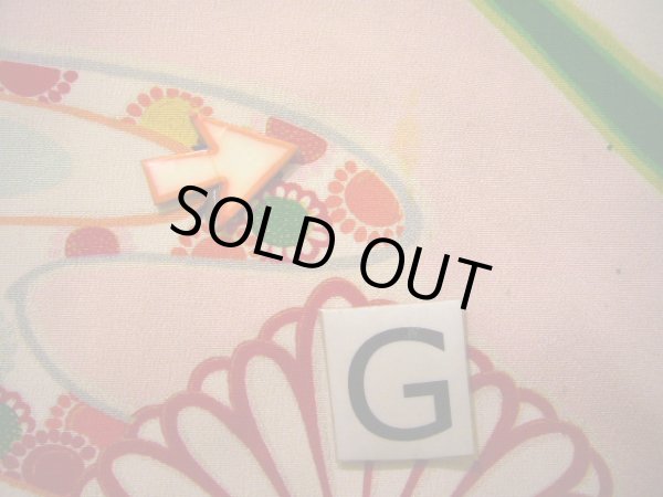 画像24: J1111W  子供用 女性用着物  シルク(正絹) 淡い 薄い ピンク, 花 【中古】 【USED】 【リサイクル】 ★★☆☆☆ (24)