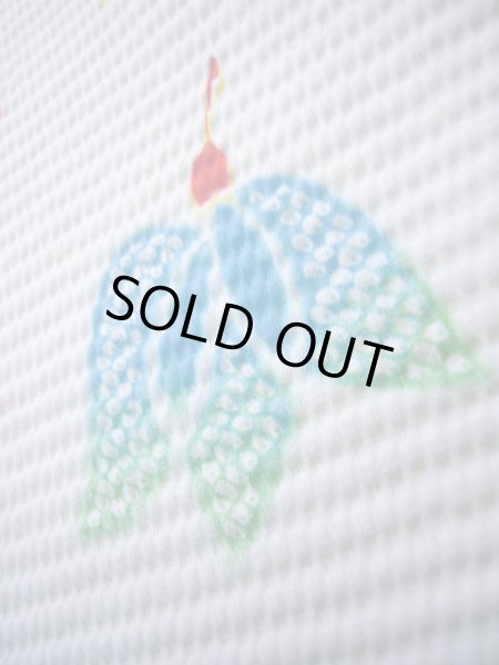 画像11: J1111Y Mint  子供用 女性用着物  化繊   白, 花 【中古】 【USED】 【リサイクル】 ★★★★☆ (11)