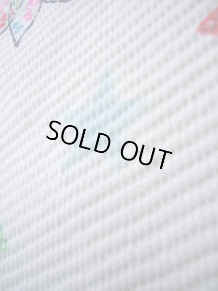 画像13: J1111Y Mint  子供用 女性用着物  化繊   白, 花 【中古】 【USED】 【リサイクル】 ★★★★☆ (13)