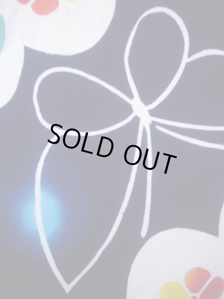 画像8: J1126T  子供用 女性用着物 浴衣 綿   藍, 蝶々 【中古】 【USED】 【リサイクル】 ★★☆☆☆ (8)