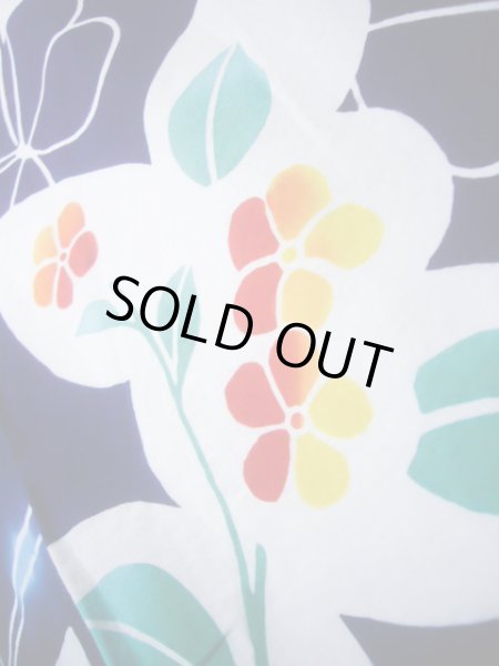 画像9: J1126T  子供用 女性用着物 浴衣 綿   藍, 蝶々 【中古】 【USED】 【リサイクル】 ★★☆☆☆ (9)