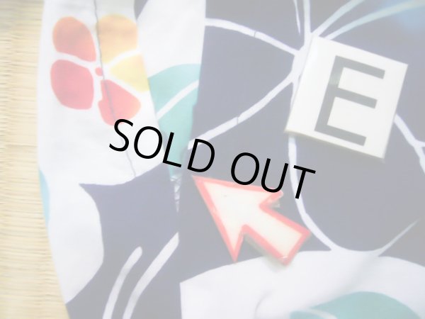 画像19: J1126T  子供用 女性用着物 浴衣 綿   藍, 蝶々 【中古】 【USED】 【リサイクル】 ★★☆☆☆ (19)