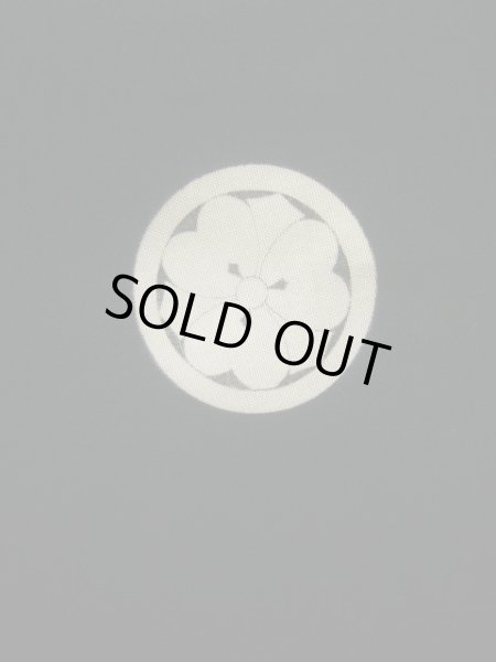 画像4: J1202A  羽織 女性用着物  シルク（正絹）   黒,  【中古】 【USED】 【リサイクル】 ★★☆☆☆ (4)