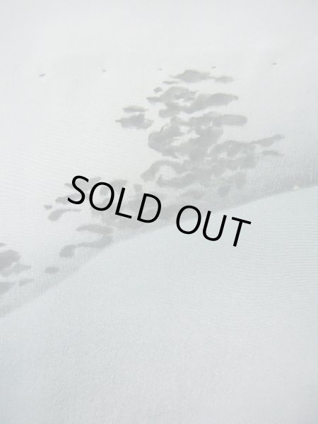 画像10: J1202B Mint  羽織 女性用着物 三保松原 シルク(正絹)   黒, 富士 【中古】 【USED】 【リサイクル】 ★★★★☆ (10)