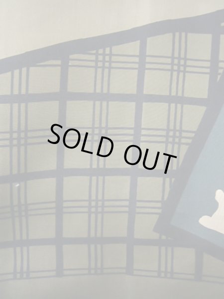 画像9: J1202D  羽織 女性用着物 絵馬、お稲荷さん シルク(正絹)   黒,  【中古】 【USED】 【リサイクル】 ★★★☆☆ (9)