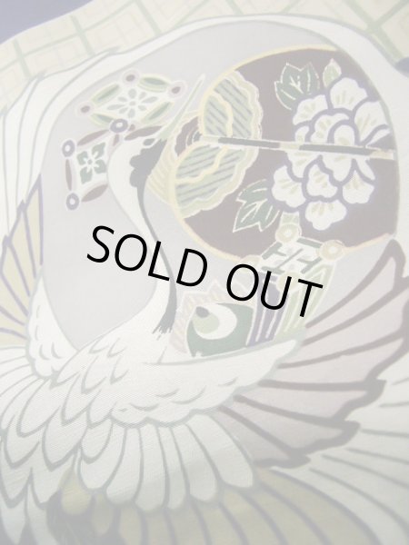 画像13: J1202F  羽織 女性用着物  シルク(正絹)   黒,  【中古】 【USED】 【リサイクル】 ★★★☆☆ (13)