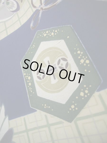 画像14: J1202F  羽織 女性用着物  シルク(正絹)   黒,  【中古】 【USED】 【リサイクル】 ★★★☆☆ (14)