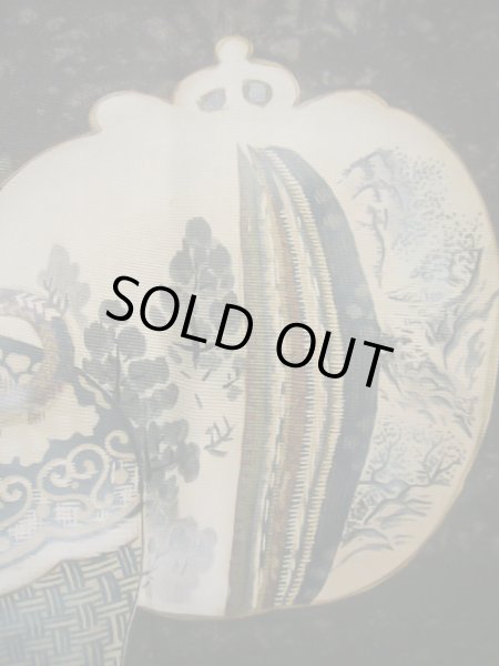 画像7: J1202H  羽織 女性用着物 ひげ シルク(正絹) 深い  ブラウン(茶色),  【中古】 【USED】 【リサイクル】 ★★☆☆☆ (7)