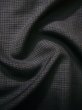 画像20: J1202S  羽織 女性用着物  シルク（正絹） 深い  ブラウン（茶色）, チェック柄 【中古】 【USED】 【リサイクル】 ★★☆☆☆ (20)