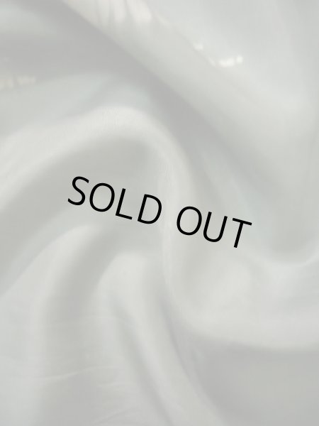 画像12: J1202X  襦袢 女性用着物  シルク(正絹) 淡い グレーがかった グリーン(緑), 風景 【中古】 【USED】 【リサイクル】 ★☆☆☆☆ (12)