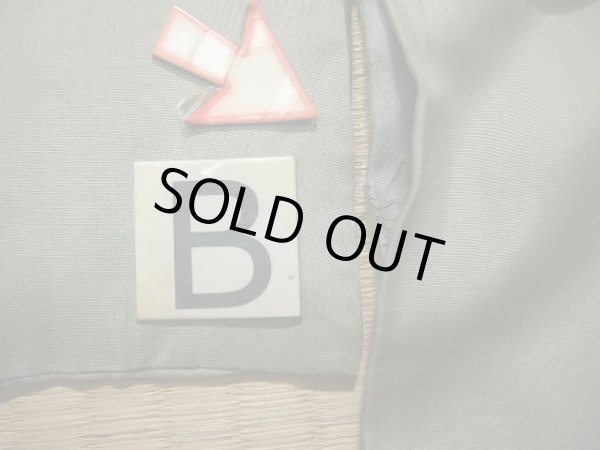 画像15: J1202X  襦袢 女性用着物  シルク(正絹) 淡い グレーがかった グリーン(緑), 風景 【中古】 【USED】 【リサイクル】 ★☆☆☆☆ (15)