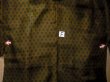 画像17: J1202Y  襦袢 女性用着物  シルク（正絹）   ブラウン（茶色）, 幾何学模様 【中古】 【USED】 【リサイクル】 ★☆☆☆☆ (17)