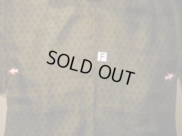 画像17: J1202Y  襦袢 女性用着物  シルク(正絹)   ブラウン(茶色), 幾何学模様 【中古】 【USED】 【リサイクル】 ★☆☆☆☆ (17)