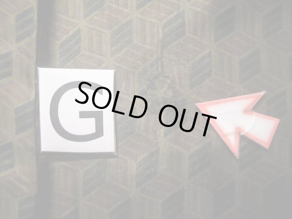 画像18: J1202Y  襦袢 女性用着物  シルク(正絹)   ブラウン(茶色), 幾何学模様 【中古】 【USED】 【リサイクル】 ★☆☆☆☆ (18)