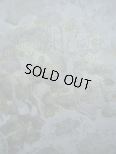 画像6: J1202Z  襦袢 女性用着物  化繊 スモーキーな 淡い 水色, 家 【中古】 【USED】 【リサイクル】 ★★★☆☆ (6)