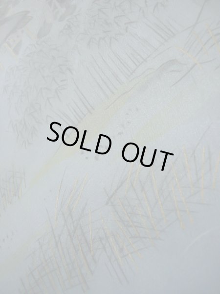 画像11: J1202Z  襦袢 女性用着物  化繊 スモーキーな 淡い 水色, 家 【中古】 【USED】 【リサイクル】 ★★★☆☆ (11)