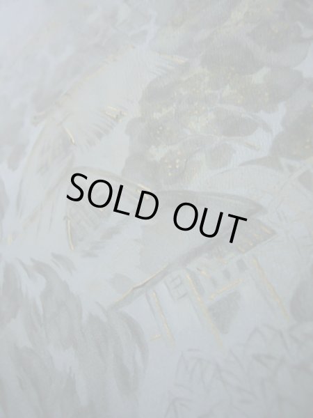 画像12: J1202Z  襦袢 女性用着物  化繊 スモーキーな 淡い 水色, 家 【中古】 【USED】 【リサイクル】 ★★★☆☆ (12)