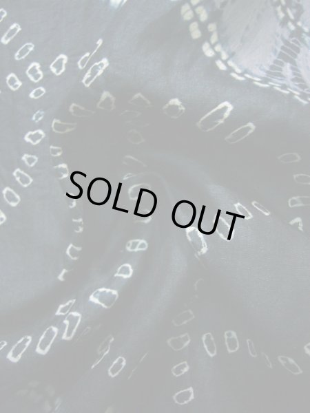 画像9: J1209B  襦袢 女性用着物  シルク(正絹)   藍, 線 【中古】 【USED】 【リサイクル】 ★☆☆☆☆ (9)