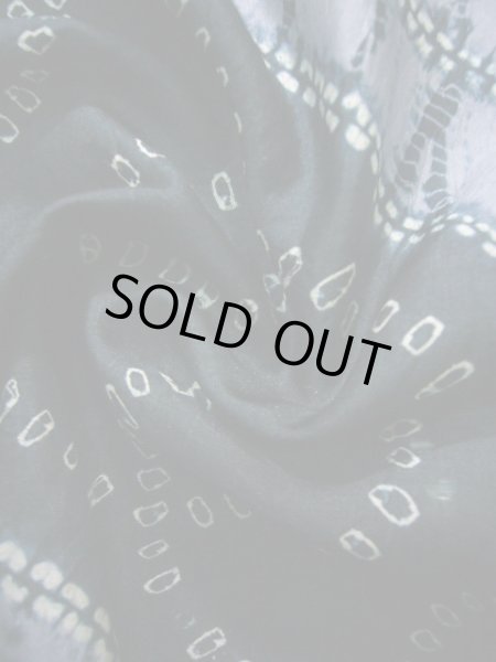 画像10: J1209B  襦袢 女性用着物  シルク(正絹)   藍, 線 【中古】 【USED】 【リサイクル】 ★☆☆☆☆ (10)