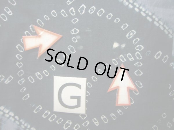 画像18: J1209B  襦袢 女性用着物  シルク(正絹)   藍, 線 【中古】 【USED】 【リサイクル】 ★☆☆☆☆ (18)