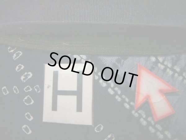 画像19: J1209B  襦袢 女性用着物  シルク(正絹)   藍, 線 【中古】 【USED】 【リサイクル】 ★☆☆☆☆ (19)