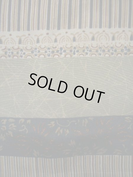 画像6: J1209C  襦袢 女性用着物  シルク(正絹) スモーキーな 淡い 黄緑色, 花 【中古】 【USED】 【リサイクル】 ★★☆☆☆ (6)