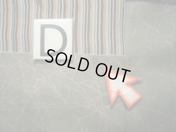 画像17: J1209C  襦袢 女性用着物  シルク(正絹) スモーキーな 淡い 黄緑色, 花 【中古】 【USED】 【リサイクル】 ★★☆☆☆ (17)