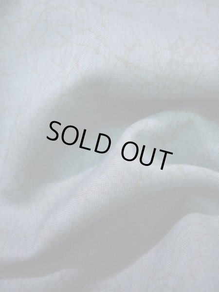 画像12: J1209H  襦袢 女性用着物  モスリン 淡い グレーがかった 水色, 松/松葉 【中古】 【USED】 【リサイクル】 ★★☆☆☆ (12)