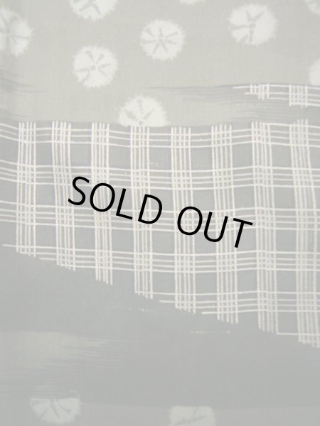 画像7: J1209N  襦袢 女性用着物  シルク（正絹） 深い  ブラウン（茶色）, 縞 【中古】 【USED】 【リサイクル】 ★★☆☆☆ (7)