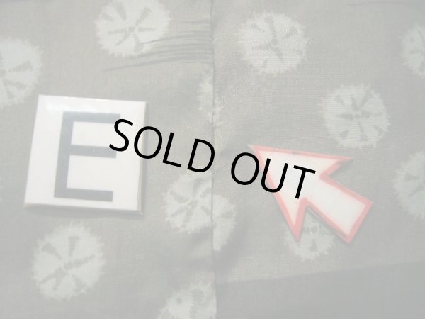 画像18: J1209N  襦袢 女性用着物  シルク（正絹） 深い  ブラウン（茶色）, 縞 【中古】 【USED】 【リサイクル】 ★★☆☆☆ (18)