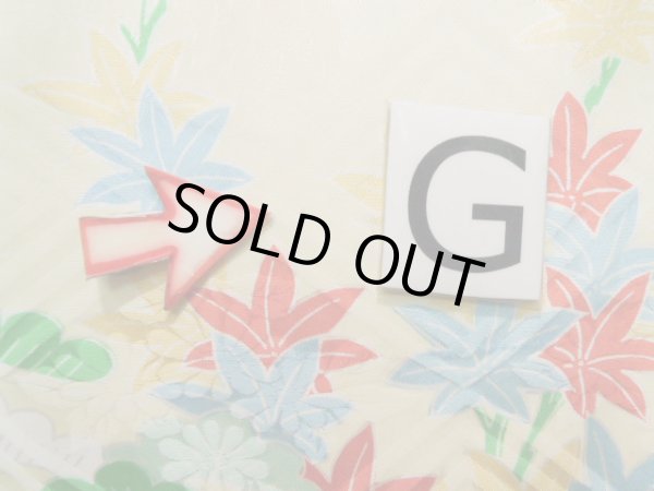 画像26: J1223M  振袖 女性用着物 水仙 シルク(正絹) 淡い 薄い イエロー(黄色), 花 【中古】 【USED】 【リサイクル】 ★★★☆☆ (26)