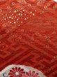 画像10: J1223P  振袖 女性用着物 水仙 シルク（正絹）   白, 菊 【中古】 【USED】 【リサイクル】 ★★★☆☆ (10)