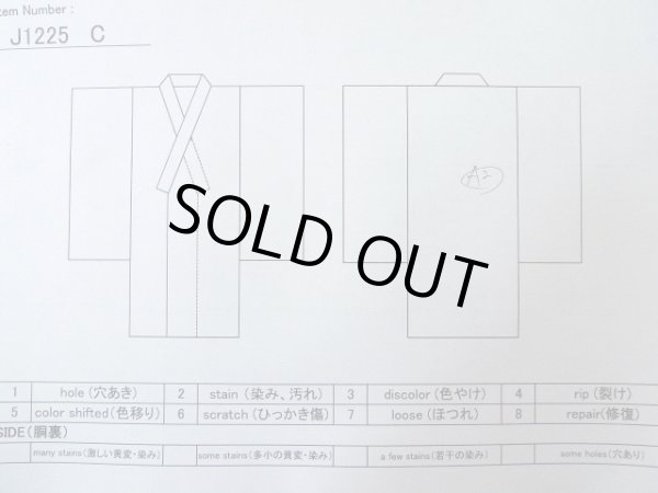 画像19: J1225C  振袖 女性用着物  シルク(正絹) 淡い  朱赤, 花 薄い【中古】 【USED】 【リサイクル】 ★★★★☆ (19)