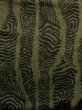 画像5: K0203J Mint  羽織 男性用着物  シルク（正絹） グレーがかった  グリーン（緑）, 木目 【中古】 【USED】 【リサイクル】 ★★★★☆ (5)