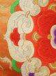 画像5: K0224T 袋帯  女性用着物 シルク（正絹）   オレンジ 花   【中古】 【USED】 【リサイクル】 ★★★☆☆ (5)