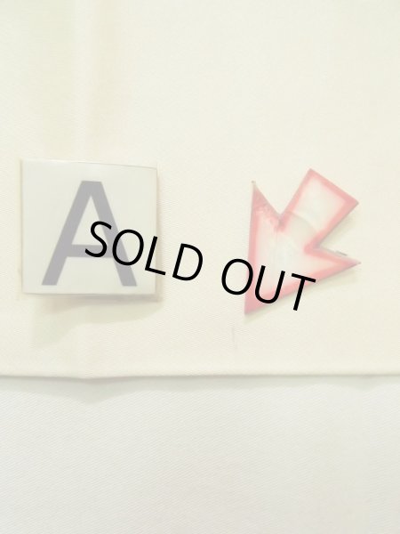 画像12: K0310J 名古屋帯 女性用着物 シルク(正絹) 薄い  グレー(灰色) 梅 【中古】 【USED】 【リサイクル】 ★★★★☆ (12)