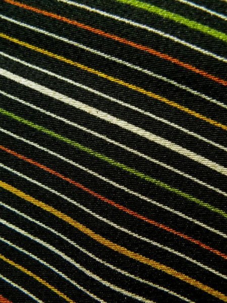 画像6: K0311P Mint  小紋 女性用着物  化繊   黒, 亀甲 【中古】 【USED】 【リサイクル】 ★★★★☆ (6)