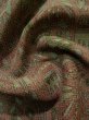 画像11: K0311T Mint  小紋 女性用着物  シルク（正絹） スモーキーな 淡い ピンク, 亀甲 【中古】 【USED】 【リサイクル】 ★★★★☆ (11)
