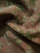 画像12: K0311T Mint  小紋 女性用着物  シルク（正絹） スモーキーな 淡い ピンク, 亀甲 【中古】 【USED】 【リサイクル】 ★★★★☆ (12)
