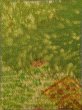 画像7: K0317E Mint  小紋 女性用着物  シルク（正絹） 淡い 茶色がかった 黄緑色, 鳥 【中古】 【USED】 【リサイクル】 ★★★★☆ (7)