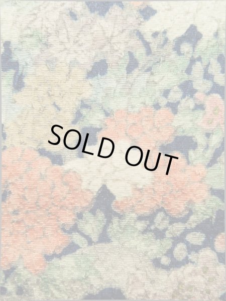 画像7: K0317N Mint  小紋 女性用着物  シルク（正絹） 淡い  青, 花 【中古】 【USED】 【リサイクル】 ★★★★☆ (7)