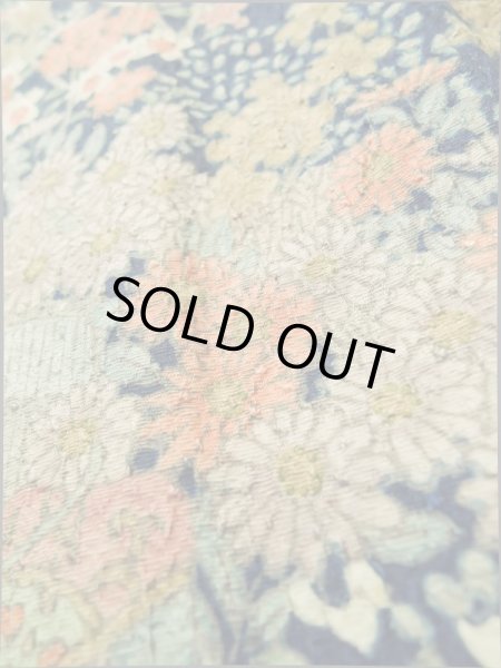 画像11: K0317N Mint  小紋 女性用着物  シルク（正絹） 淡い  青, 花 【中古】 【USED】 【リサイクル】 ★★★★☆ (11)