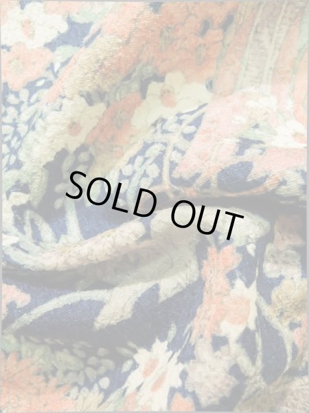 画像13: K0317N Mint  小紋 女性用着物  シルク（正絹） 淡い  青, 花 【中古】 【USED】 【リサイクル】 ★★★★☆ (13)